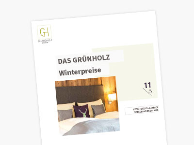 Hotel Grünholz - Winterpreise